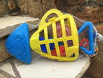 Fish Sand Toy & Carry Case 7 Piece Set for Beach