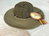 SCALA Womens Elegant Wide-Brimmed Sun Hat Black Brown Beige Beach or Dressy