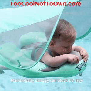 The 5 Highest Rated  Most Adorable and Safe Baby Pool Floats (Many with Canopy's)