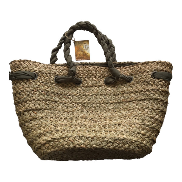 Natural Woven Extra Large Beach Bag Tote from Sun N Sand