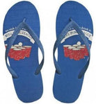 Men's Beach Flip Flops Sandals Be As You Are Beer Pong League Size 8-9