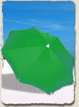 Rio 6' Beach Market Umbrella Sun Blocking SPF100 with Tilt Palm Green