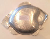 Silver Metal Flounder serving plate